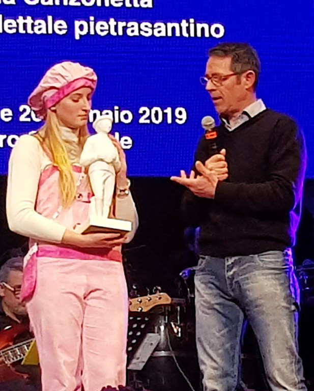 Scalpellina Enola Pasquini con Sprocco e Francesco Galeotti