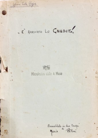 E' arrivato lo chabot
