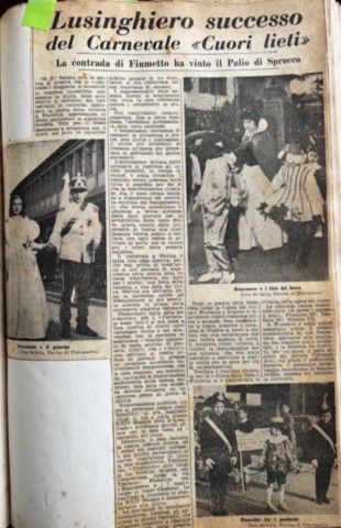 Articolo Carosello delle fiabe 1961