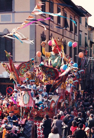 Carnevale pietrasantino 1973 Sprocco Re del carnevale