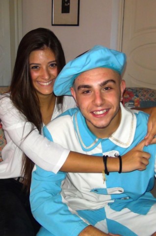 Sprocco Francesco Tomagnini e miss Celeste Lari
