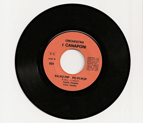 Disco 'Pa po pip po pi pop' carnevale pietrasantino 1974