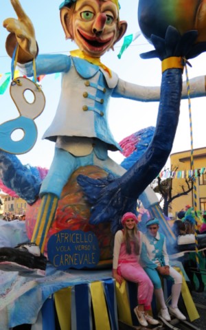 Sprocco e Scalpellina con Africello al carnevale